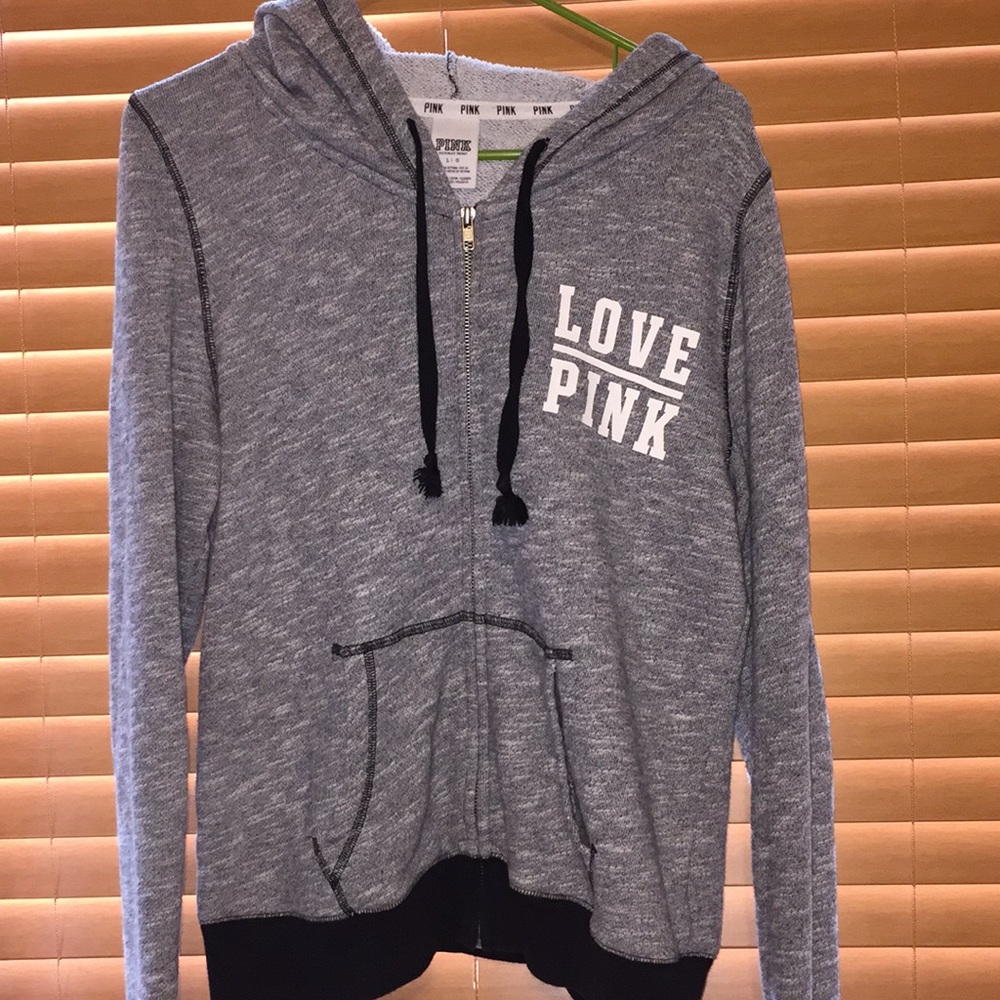 Pink by Victoria’s Secret zip up hoodie